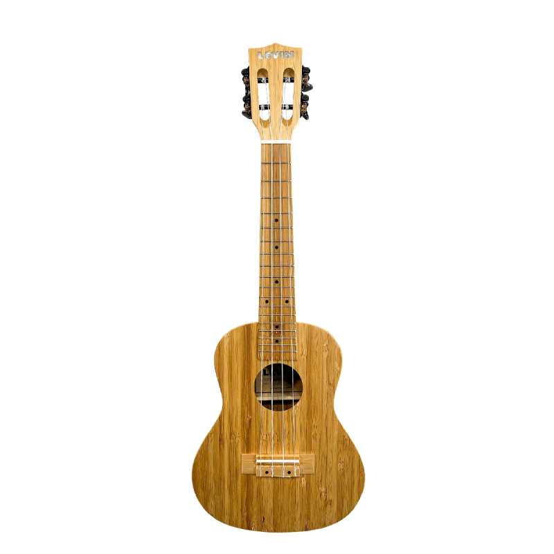 Levin LU70C Concert Bamboo Ukulele in Natural Satin with 10mm Gig Bag - Image 3