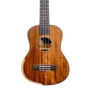Levin LU80T Tenor Koa Ukulele in Natural Satin with 10mm Gig Bag