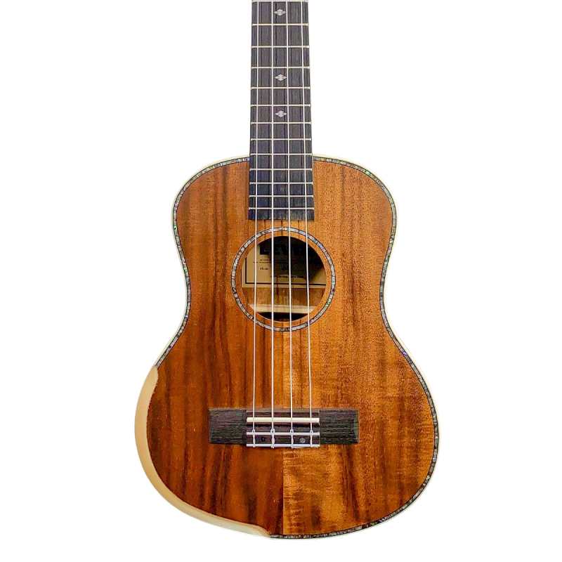 Levin LU80T Tenor Koa Ukulele in Natural Satin with 10mm Gig Bag