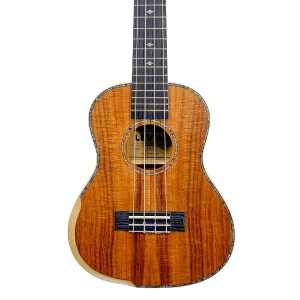 Levin LU80C Concert Koa Ukulele in Natural Satin with 10mm Gig Bag