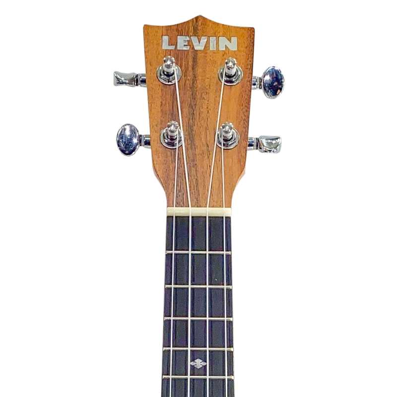 Levin LU80S Soprano Koa Ukulele in Natural Satin with 10mm Gig Bag - Image 4