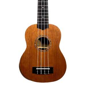 Levin LU90S Soprano Solid Mahogany Ukulele in Natural Satin with 10mm Gig Bag