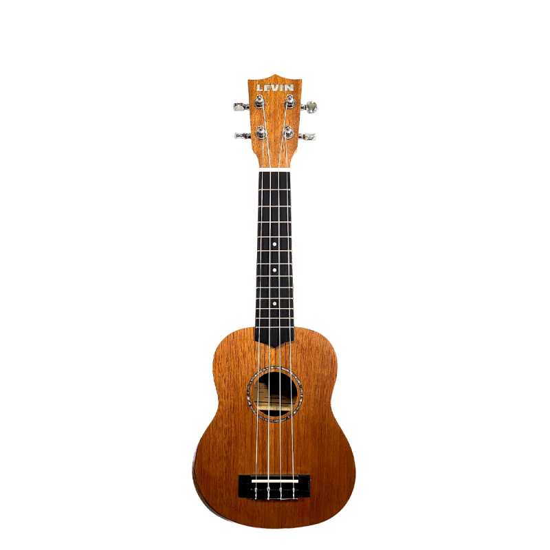 Levin LU90S Soprano Solid Mahogany Ukulele in Natural Satin with 10mm Gig Bag - Image 3
