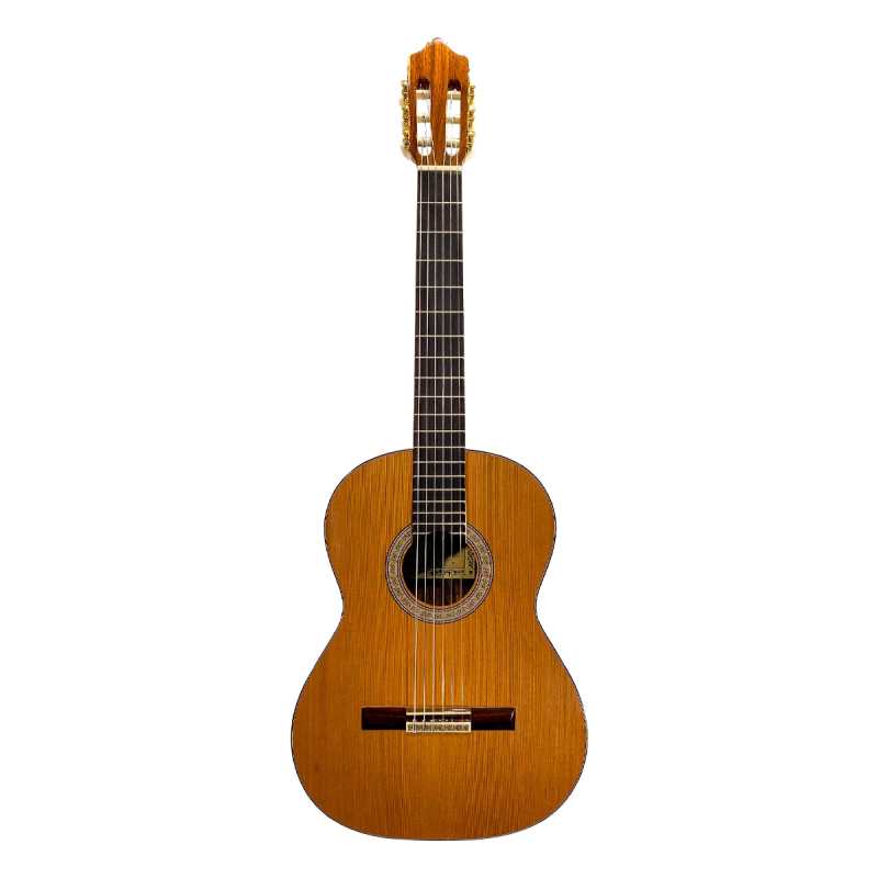 Mendieta Conservatoire B Classical Guitar [solid cedar top, laminated indian rosewood back and sides, ebony fingerboard] - Image 4
