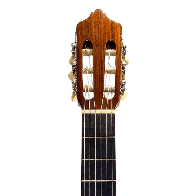 Mendieta Artizan V Classical Guitar with Hiscox Hardcase [solid cedar top, laminated red gum back and sides, ebony fingerboard] - Image 4