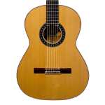 Mendieta Artizan Model X Classical Guitar with Hiscox Hardcase [solid cedar top, laminated white ebony back and sides, ebony fingerboard]
