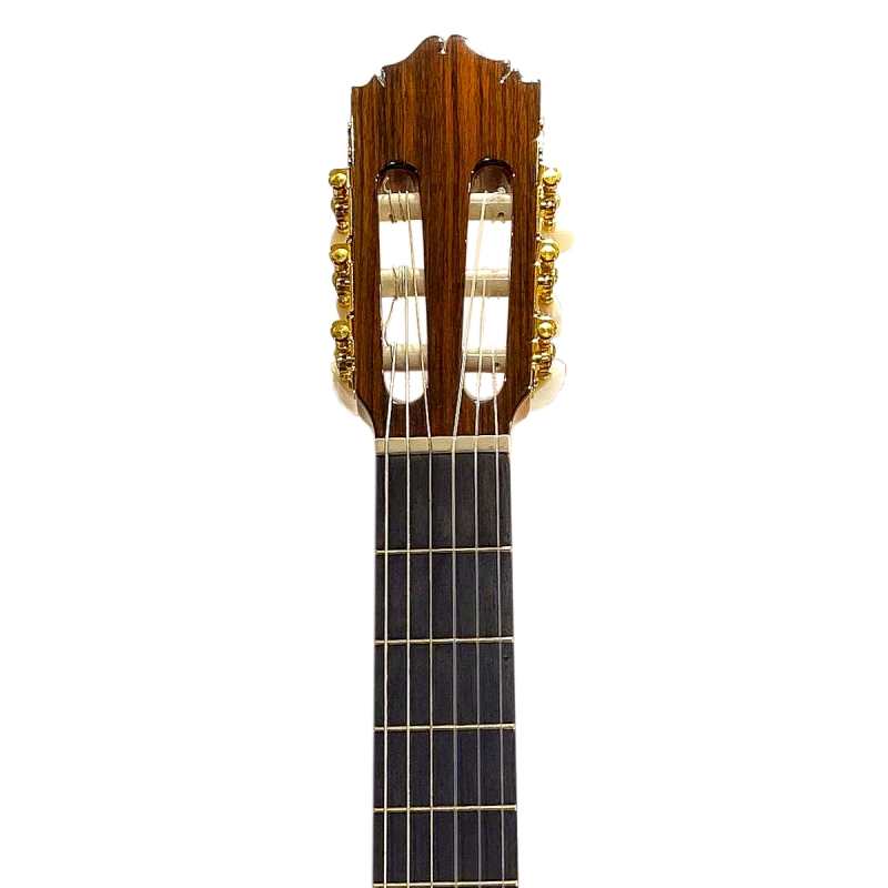 Mendieta Artizan Model Y Classical Guitar with Hiscox Hardcase [solid cedar top, laminated cocobolo back and sides, ebony fingerboard] - Image 4