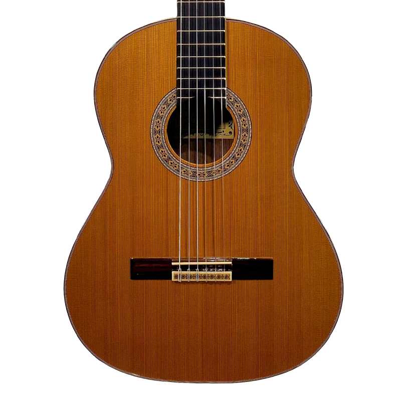 Mendieta Artizan Model Z Classical Guitar with Hiscox Hardcase [solid cedar top, laminated ziricote back and sides, ebony fingerboard]