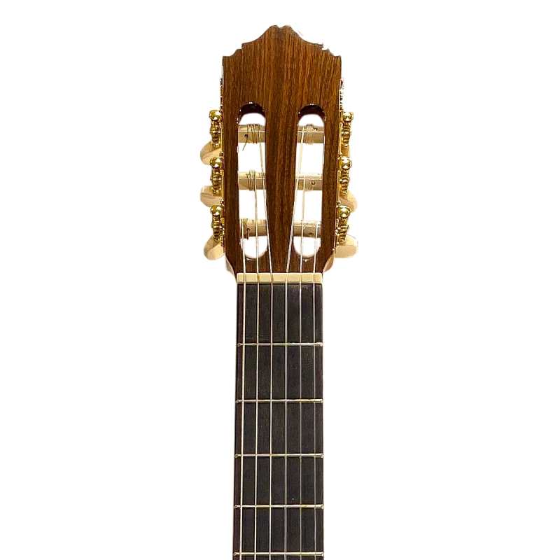 Mendieta Conservatoire ECE Cutaway Electro Classical Guitar with Fishman Pick-up [solid cedar top, laminated indian rosewood back and sides, ebony fingerboard] - Image 2
