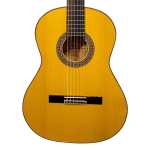 Mendieta Professional Flamenco Model Guitar with Hiscox Hardcase [all hand-selected solid woods: elite solid spruce top, solid cypress back and sides, ebony fingerboard]