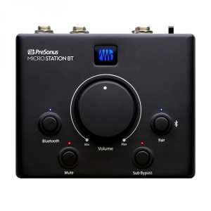 PreSonus Microstation BT 2.1 Monitor controller with Bluetooth and Subwoofer Output