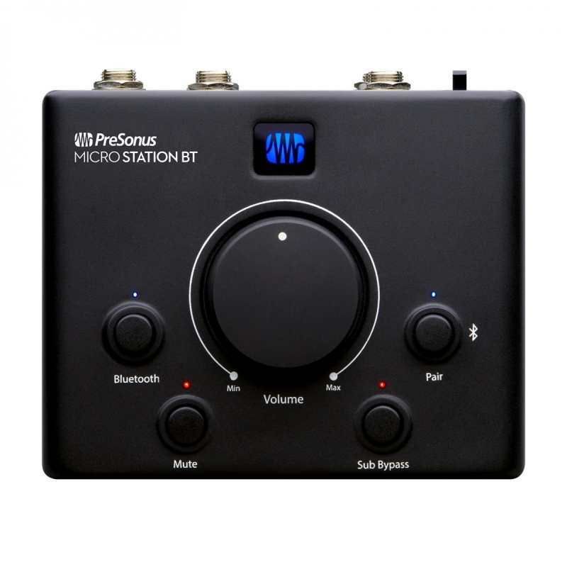 PreSonus Microstation BT 2.1 Monitor controller with Bluetooth and Subwoofer Output