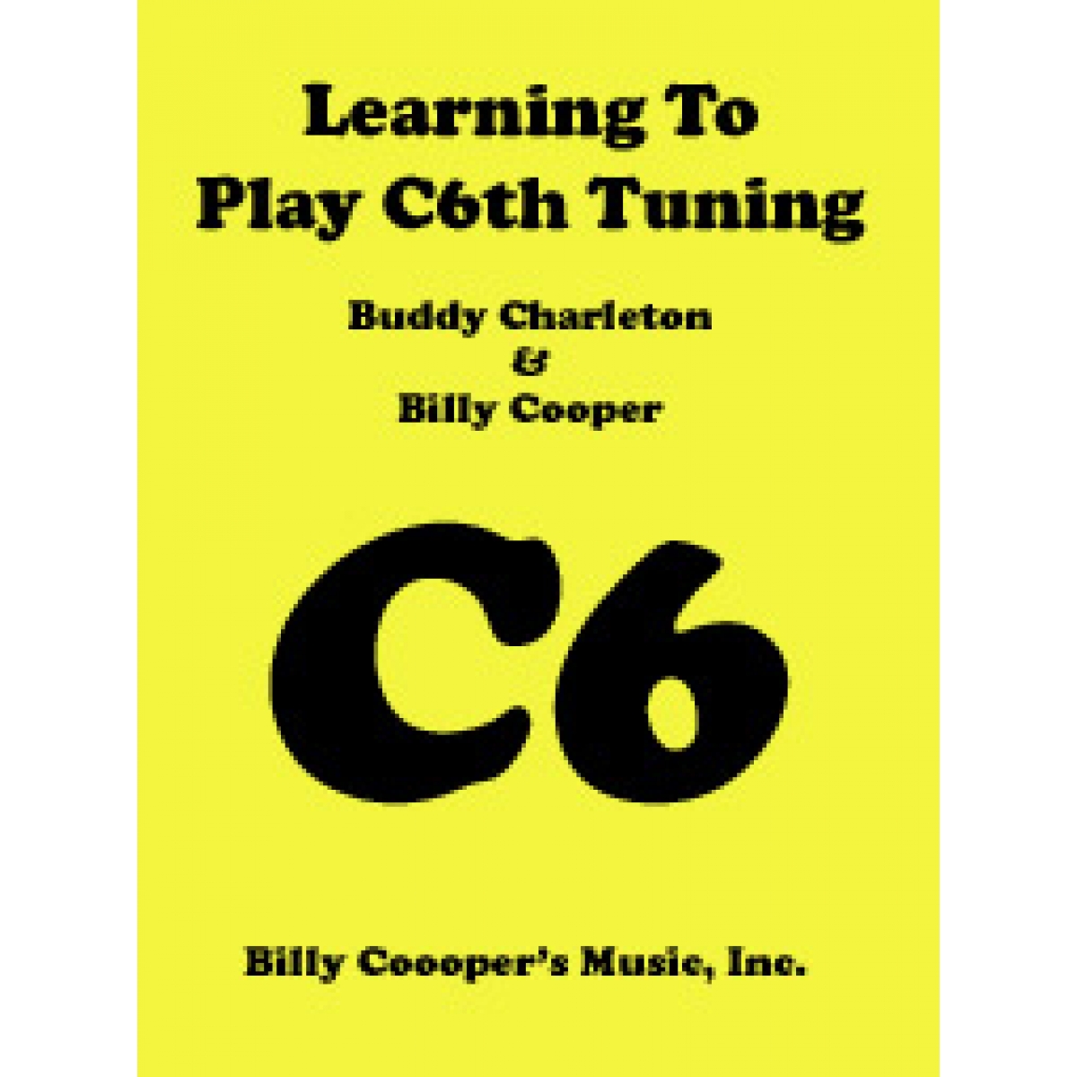 C6 shop guitar tuning
