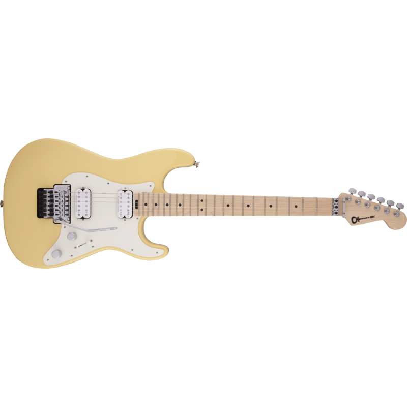 Charvel Pro-Mod So-Cal Style 1 HH FR M, Vintage White - Image 2