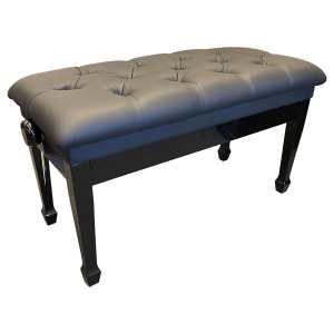 Charles Howes CHD9000PE Large Adjustable Concert Stool in Polished Ebony