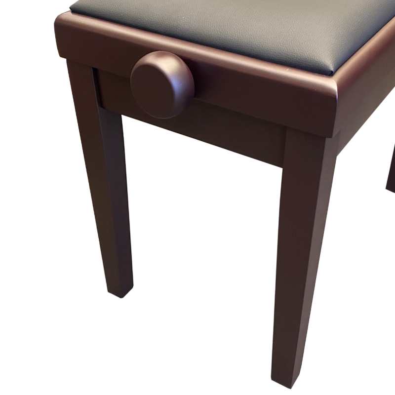Charles Howes & Son CHS20RW Single Adjustable Piano Stool in Rosewood - Image 2
