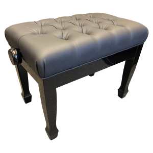 Charles Howes CHS4000PE Deluxe Adjustable Piano Stool in Polished Ebony