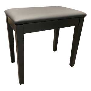Charles Howes & Son CHS10BK Single Piano Stool in Matt Black