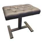 Charles Howes CHS2000BM Deluxe Single Hydraulic-Lift Piano Stool in Black