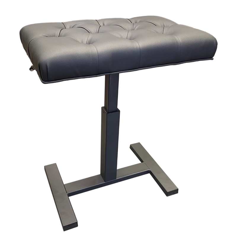 Charles Howes CHS2000BM Deluxe Single Hydraulic-Lift Piano Stool in Black - Image 2
