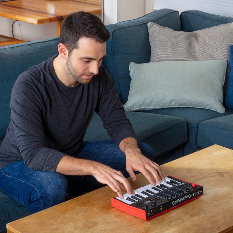Akai MPK Mini Play Mk3 Keyboard MIDI USB Controller with built-in sound engine - Image 13