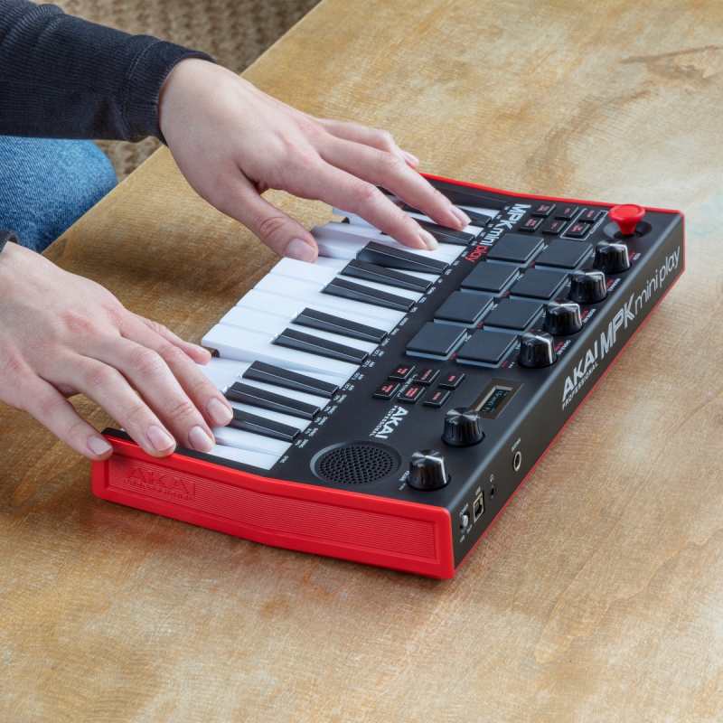 Akai MPK Mini Play Mk3 Keyboard MIDI USB Controller with built-in sound engine - Image 4