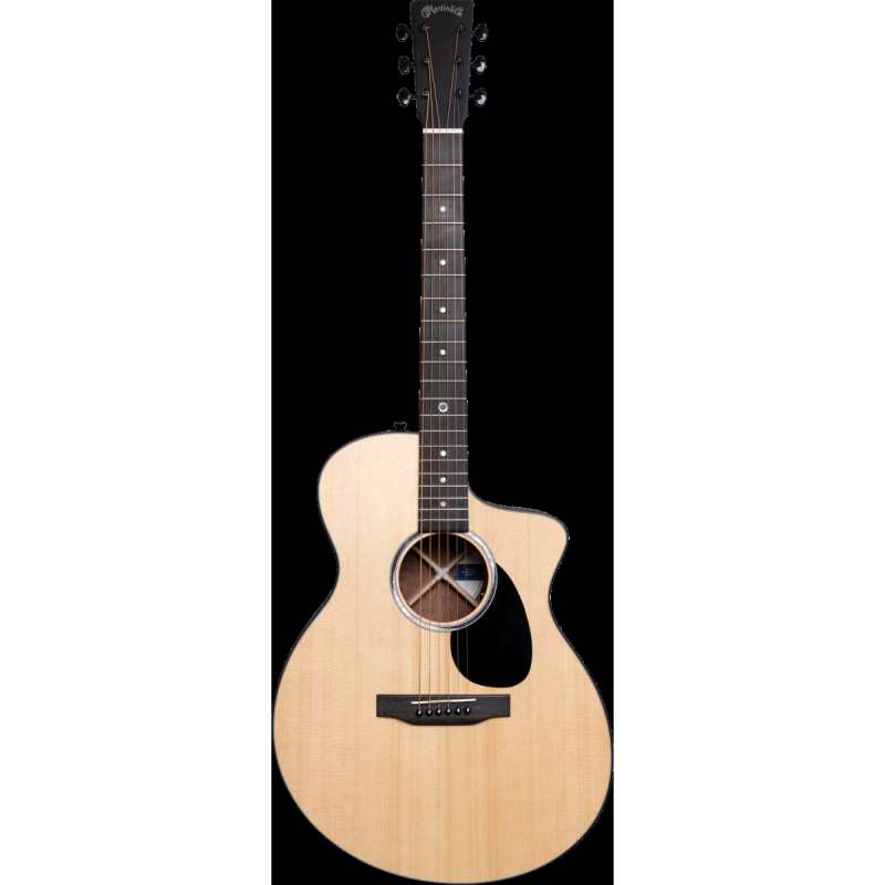 Martin SC10E Road Series SC-style Electro Acoustic Guitar in Natural with Softshell Case - Image 3
