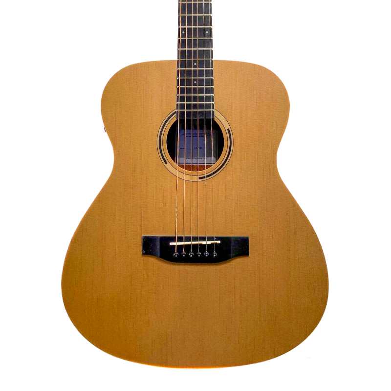 Levin LA25TE Electro Acoustic Junior Jumbo in Natural Satin with Gig Bag