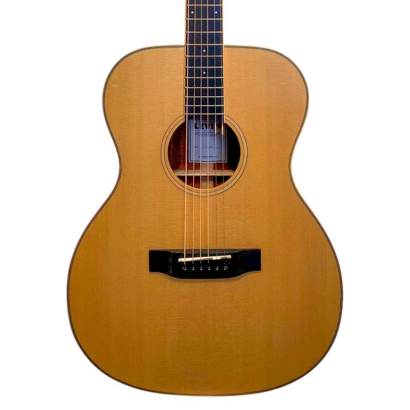 Levin LA45F Acoustic Folk Guitar in Natural Satin