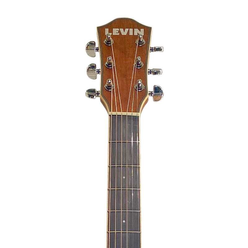 Levin LA65DCE Electro Acoustic Dreadnought Guitar in Natural Satin - Image 3