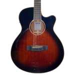 Levin LA85FCE Electro Acoustic Super Folk Guitar in Rum Cask Gloss