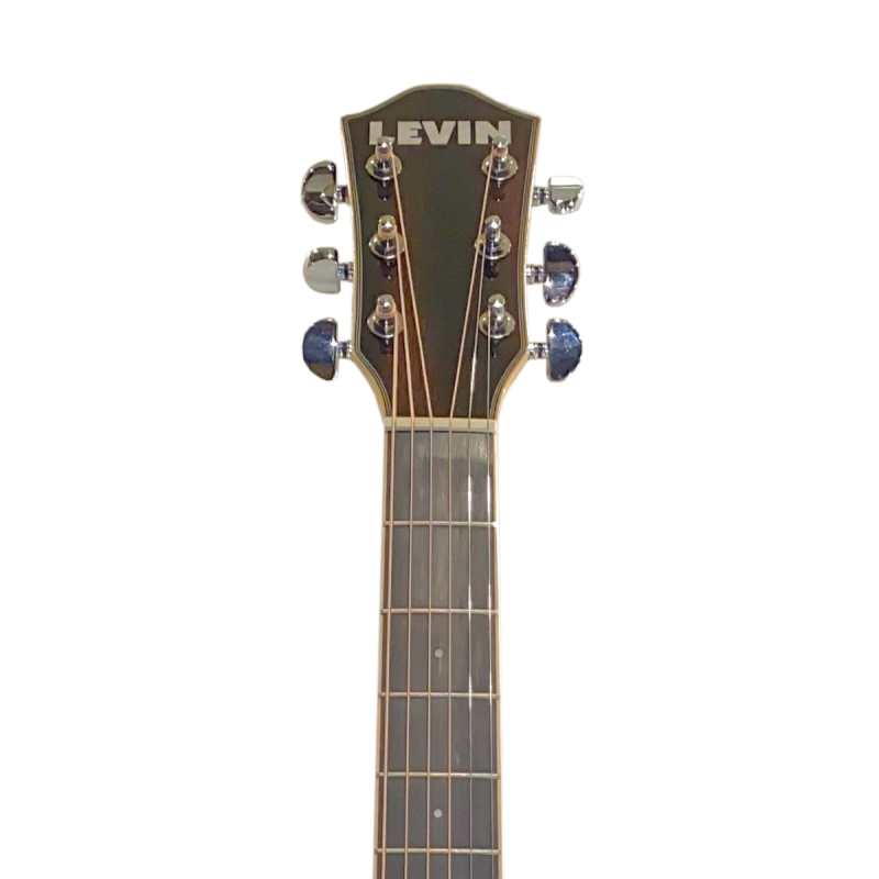 Levin LA85FCE Electro Acoustic Super Folk Guitar in Rum Cask Gloss - Image 3