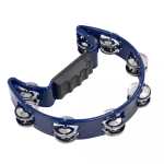 Percussion Plus half moon tambourine ~ Black PP486-4