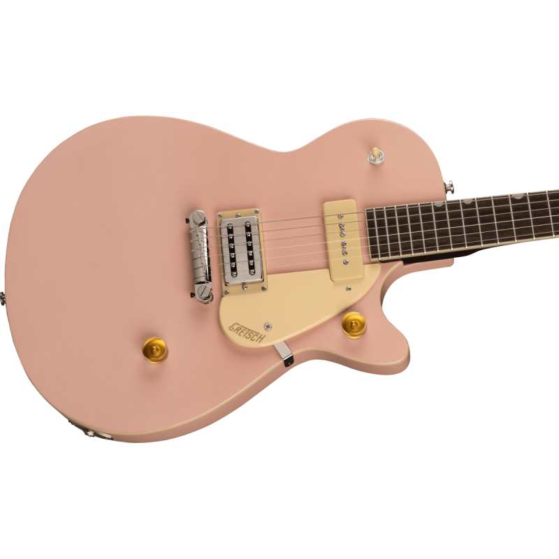 Gretsch G2215-P90 Streamliner Junior Jet Club P90, Shell Pink - Image 5