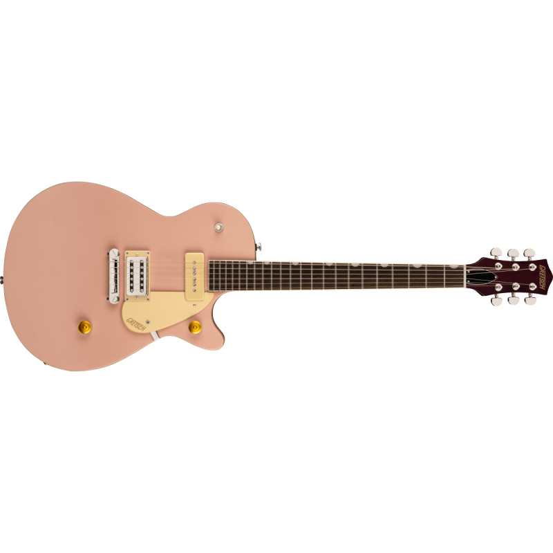 Gretsch G2215-P90 Streamliner Junior Jet Club P90, Shell Pink - Image 4