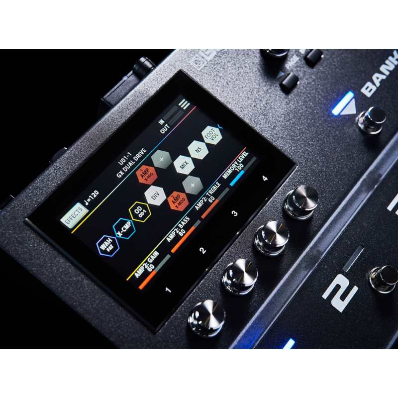 Boss GX100 Multi Effects Pedal for Guitar and Bass - Image 3