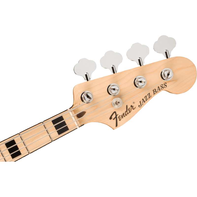 Fender Geddy Lee Jazz Bass, Black with Gig Bag - Image 4