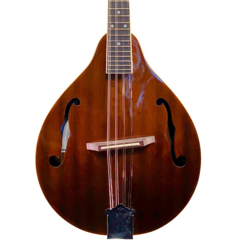 Levin Folk LM70-M Teardrop Mandolin with F-Holes, Mahogany Finish