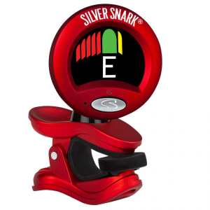 Silver Snark 2 Clip-on All Instrument Tuner, Red Silver - NEW!
