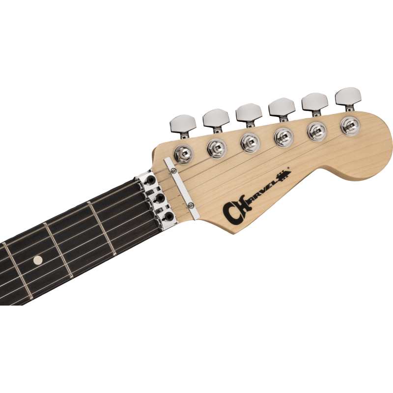 Charvel Pro-Mod San Dimas Style 1 HH FR E Electric Guitar with Ebony Fingerboard in Lime Green Metallic (2965831518) - Image 3
