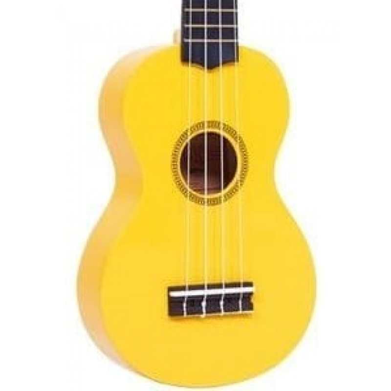 Mahalo MR1 Soprano Ukulele, Yellow (Rainbow Series)