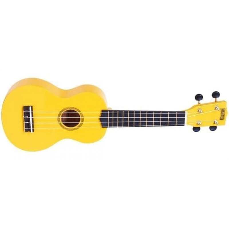 Mahalo MR1 Soprano Ukulele, Yellow (Rainbow Series) - Image 2