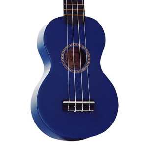 Mahalo MR1 Soprano Ukulele, Blue (Rainbow Series)