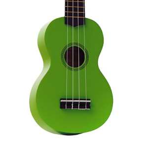 Mahalo MR1 Soprano Ukulele, Green (Rainbow Series)