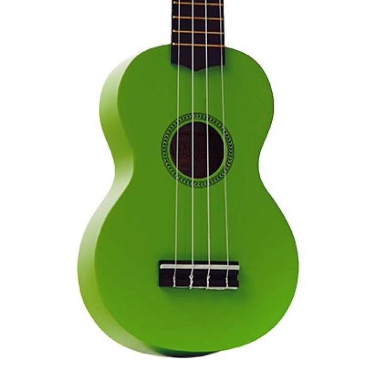 Mahalo MR1 Soprano Ukulele, Green (Rainbow Series)