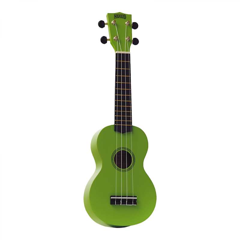 Mahalo MR1 Soprano Ukulele, Green (Rainbow Series) - Image 2