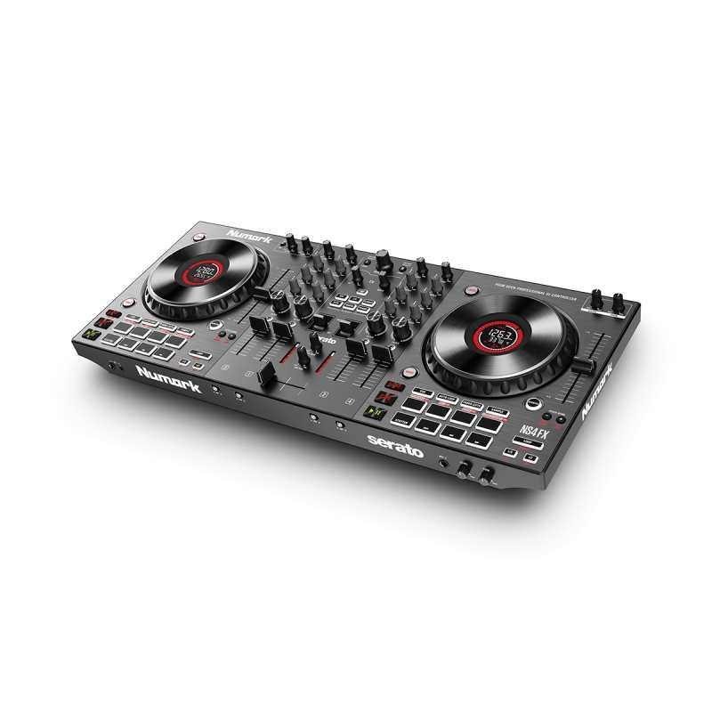 Numark NS4FX Professional 4 Deck DJ Controller - Image 4
