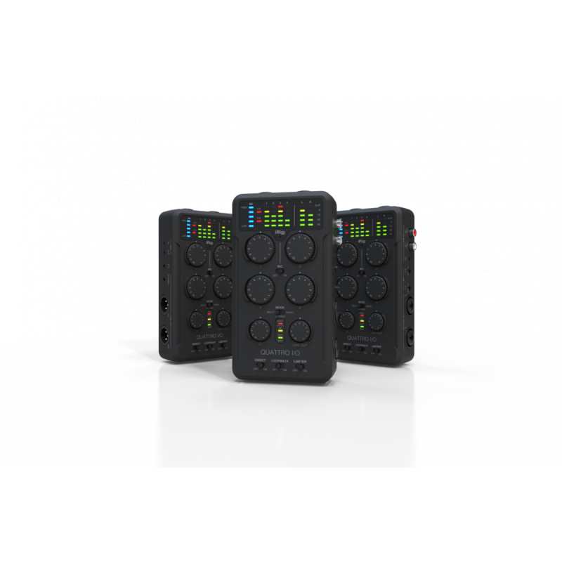 IK Multimedia iRig Pro Quattro I/O professional field recording interface and mixer - Image 8