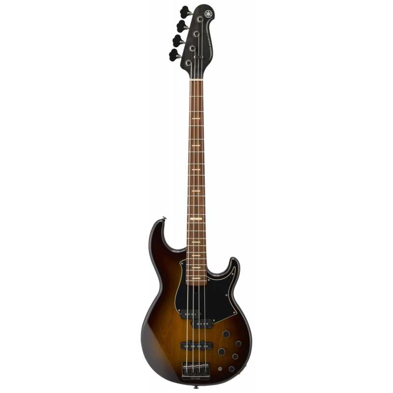 Yamaha BB734A 4-String Bass, Dark Coffee Sunburst - Image 2