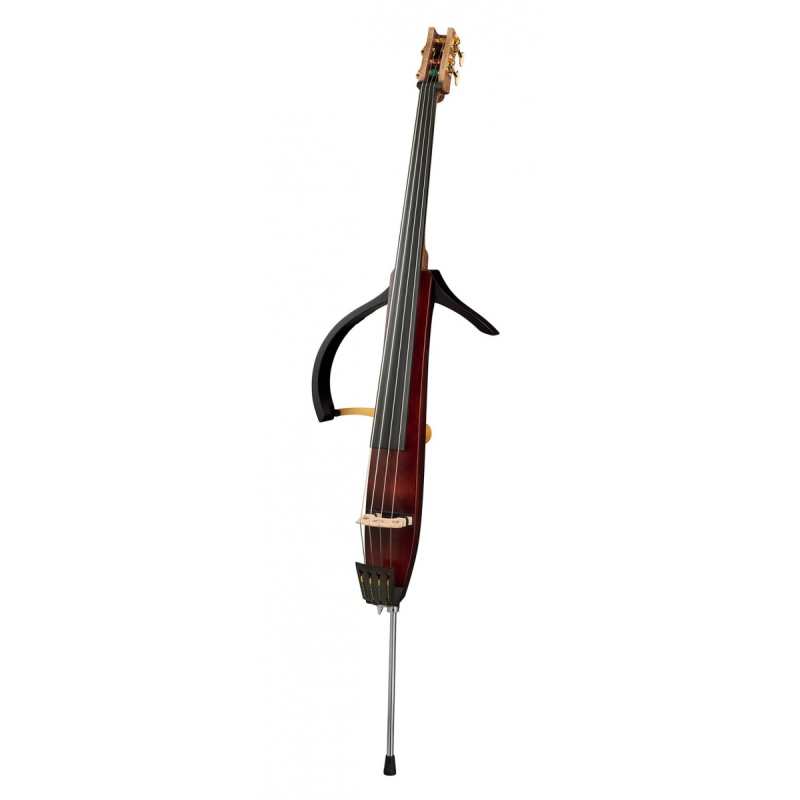 Yamaha SLB300 PRO Silent Electric 3/4 Jazz Double Bass With Soft Case - Image 4